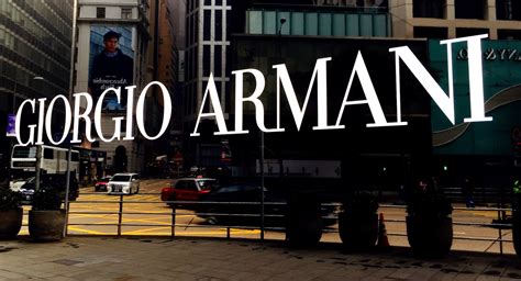 Armani philosophy store